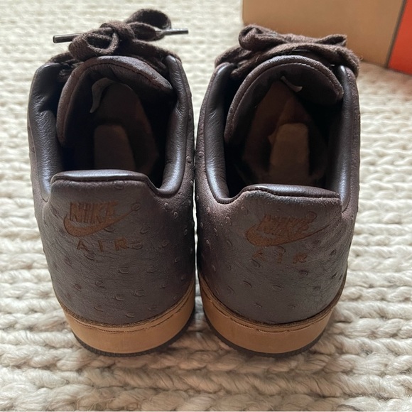 Nike Air Force 1 Supreme Ostrich 2005 Baroque Brown (DS/NIB) Size 9 Collectible - Picture 6 of 11